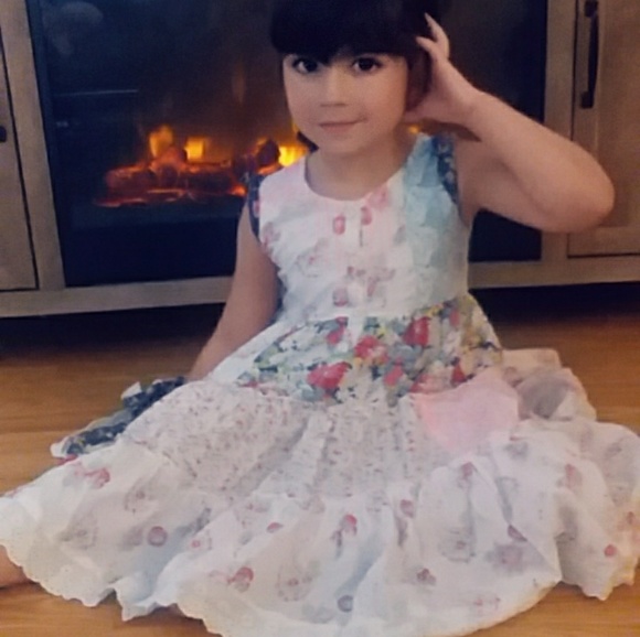 Casual Cotton Multicolor Dress - Picture 1 of 4